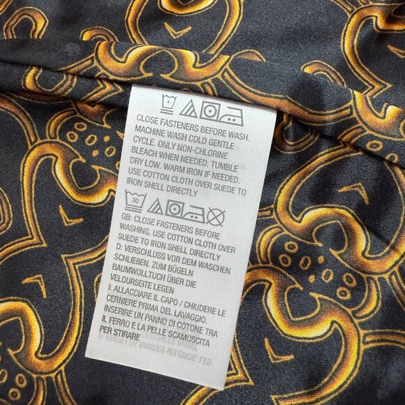 NWOT! Black Suede Leather Jacket - Dennis Basso SIZE 14 - Picture 9 of 10